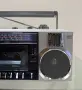 🔈Колекционерски ретро радиокасетофон SANYO M-W25K  - Boombox - профилактиран🔉, снимка 4