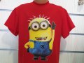 Нова детска тениска с трансферен печат на Миньон , снимка 2
