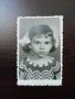 Стара портретна снимка на дете - момиче 1913г, снимка 1 - Антикварни и старинни предмети - 38107021