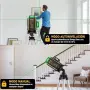 Лазерен нивелир със статив 360° x 4.16 линии Самонивелиращ се строителен лазер ASOBRIS-4D , снимка 4