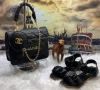 Дамски комплект Чанта и сандали  chanel на едро, снимка 1