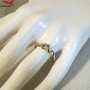 Пръстен с 14К златно покритие 224882, снимка 4