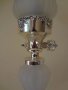 Гръцка лампа от метал и стъкло, снимка 5