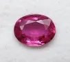 Рядък розовеещ рубин от Тайланд с VS чистота - 0.90кт.! Нов!, снимка 2