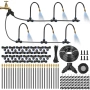 Нова Охлаждаща мъгла Мистинг комплект за градина – дюзи, маркуч, скоби, фитинги, кран, снимка 1