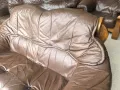 Комплект дивани 3+2+1 Естествена кожа , снимка 8