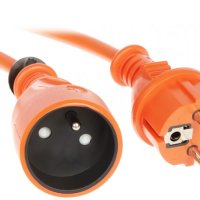 Удължител кабел за ток с щепсел и контакт тип шуко 30 метра, 45метра, снимка 4 - Други - 44255515