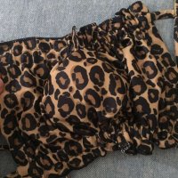 Леопардов бански с къдрици ХИТ, снимка 6 - Бански костюми - 28038119