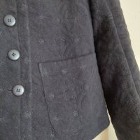 Дамско черно палто в размер S, снимка 3 - Палта, манта - 33973441