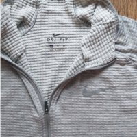 Nike Running Dri-FIT Element Sphere Half-Zip Sweat - страхотна термо блуза, снимка 4 - Спортни дрехи, екипи - 31097710