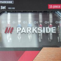 Комплект битове PARKSIDE® 15 части, снимка 4 - Куфари с инструменти - 38223584