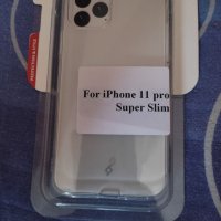 Калъф ttec - SuperSlim, за iPhone 11 Pro, прозрачен НОВ, снимка 1 - Калъфи, кейсове - 37049055