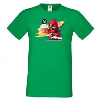 Мъжка тениска Marvel Deadpool 2  Игра,Изненада,Подарък,Геймър, , снимка 1 - Тениски - 36790532