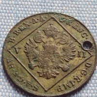 Сребърна монета 7 кройцера 1802г. Франц втори Алба Юлия Австрия 14956, снимка 6 - Нумизматика и бонистика - 42899876