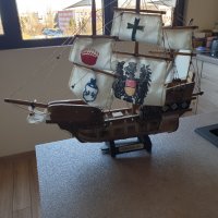 Дървен кораб, снимка 1 - Антикварни и старинни предмети - 31790368