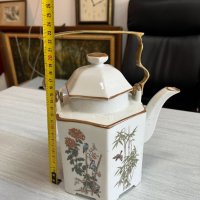 Винтидж японски порцеланов чайник. №4508, снимка 7 - Антикварни и старинни предмети - 42121483