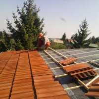Цялостно изграждане на нов покрив  Пренареждане на керемиди  Поставяне на битумни керемиди, снимка 5 - Ремонти на покриви - 34159223