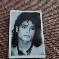 Стара снимка,картичка Майкъл Джексън, снимка 1 - Колекции - 39010922