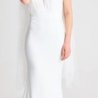 Сватбена рокля с перли, снимка 3 - Рокли - 40422286