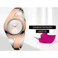Дамски часовник тип гривна CK Calvin Klein K8E2S1Z6 -55%, снимка 3 - Дамски - 37310359
