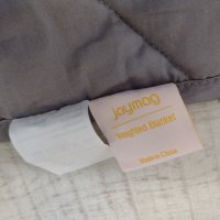 Утежнено одеяло за възрастни Jaymag за аутизъм, тревожност, безсъние, облекчаване на стреса, одеялo , снимка 14 - Олекотени завивки и одеяла - 44242714