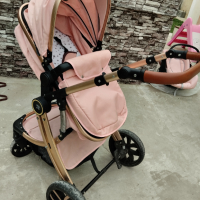 Бебешка количка moni polly 3в1, снимка 7 - Детски колички - 44657962