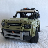 LEGO Technic Land Rover Defender 2573 части/елемента, снимка 16 - Конструктори - 44796348