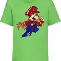 Детска тениска Mario Zombie 4,Игра,Изненада,Подарък,Празник,Повод, снимка 3 - Детски тениски и потници - 37436096
