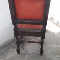 Старинен дървен стол, снимка 7 - Антикварни и старинни предмети - 37554936