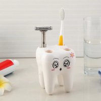 Поставка за четки за зъби във форма на зъб, снимка 3 - Други стоки за дома - 34176461