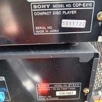 SONY TA EX 5/ST EX10/CDP EX 10, снимка 2 - Ресийвъри, усилватели, смесителни пултове - 44614382