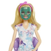 BARBIE WELLNESS Barbie® Спа ден с блестящи маски (HCM82), снимка 2 - Кукли - 40249390