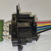 Резистор (съпротивление) и букса за вентилатор парно, снимка 3 - Части - 37837209