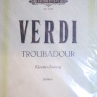 Партитура: Верди - Трубадур (немски език) , снимка 1 - Специализирана литература - 31259761