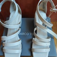 Оригинални дамски сандали "Marco Tozzi", снимка 1 - Дамски обувки на ток - 38102529