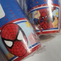 10 бр Спайдърмен spiderman хартиени кошнички капсули поставки чашки за кексчета мъфини, снимка 2 - Други - 37972659