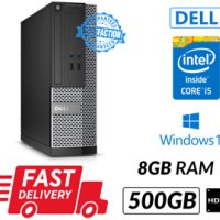 Компютър Dell OptiPlex 3020 , Intel Core i3 (3.2) GHZ , 8GB , 256 SSD , снимка 5 - Работни компютри - 32031903