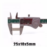 Неодимов магнит 25x10x5mm N52, magnit, neodimov, магнити, magnet, снимка 11 - Други машини и части - 38097298