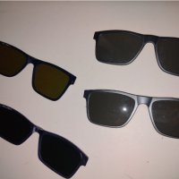 Магнитен клипс / слюда за очила с диоптър / диоптрични рамки, снимка 4 - Слънчеви и диоптрични очила - 39180211