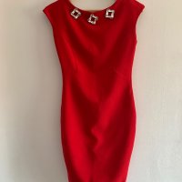 Fervente красива червена рокля, снимка 2 - Рокли - 29085333