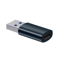 Преходник Адаптер от USB-A Мъжко към USB Type C Женско Baseus ZJJQ000103 Adapter USB-A to USB-C , снимка 3 - Кабели и адаптери - 38147120