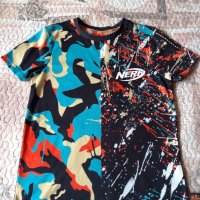 Нова оригинална тениска Nerf, снимка 1 - Детски тениски и потници - 44399970
