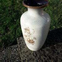 Голяма немска керамична ваза , снимка 3 - Вази - 31405064