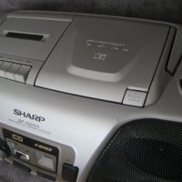SHARP QT-CD 111 BOOMBOX Радиокасетофон CD от 80те, снимка 2 - Радиокасетофони, транзистори - 39026447