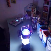 LED фенер с диско топка. , снимка 2 - Прожектори - 29397135