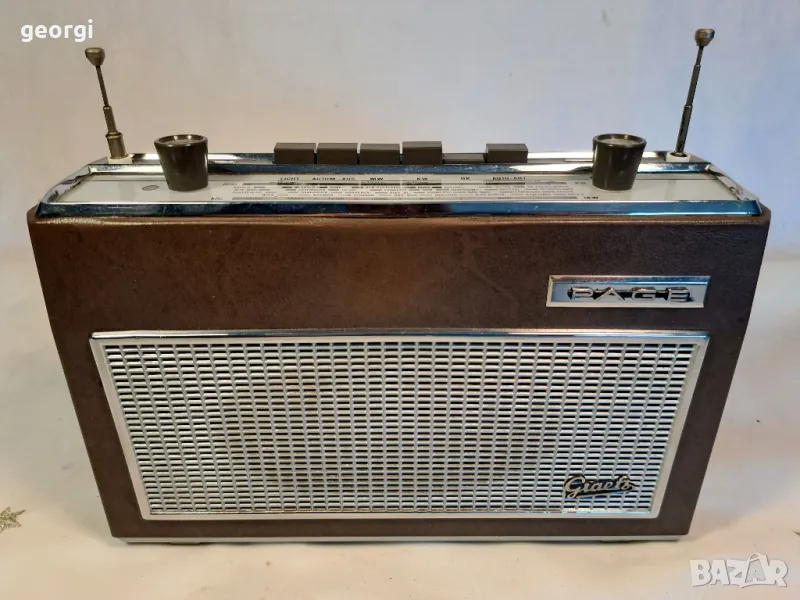 ретро радио транзистор Graetz Page    8/3, снимка 1