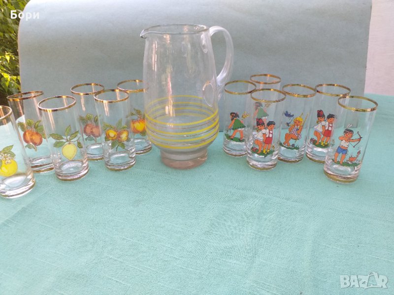 Български Сервиз от 1970г Нов, снимка 1