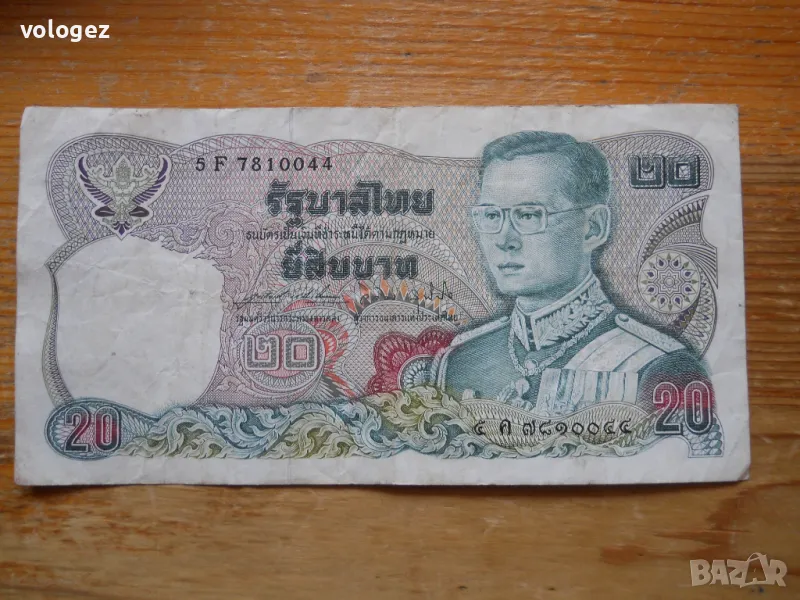 банкноти - Тайланд, Сингапур, Филипини, снимка 1