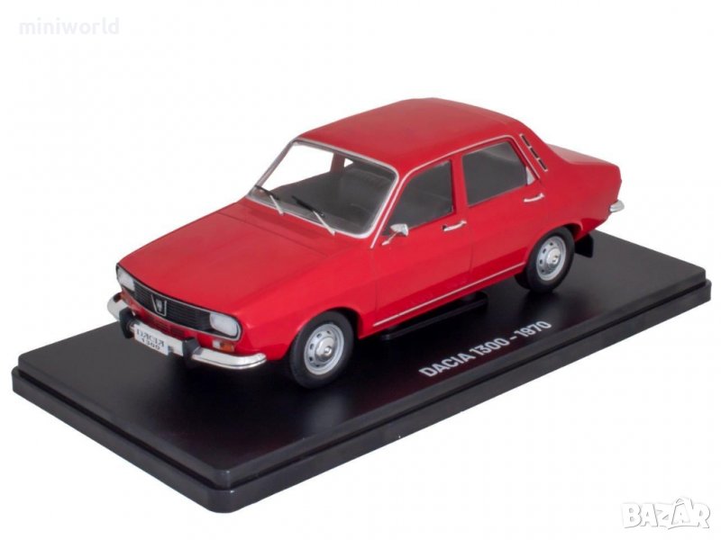 Dacia 1300 1970 - мащаб 1:24 на Hachette моделът е нов в блистер, снимка 1