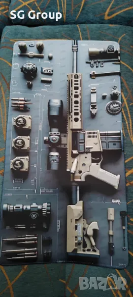 Геймърски пад Genesis Carbon 500 M, снимка 1